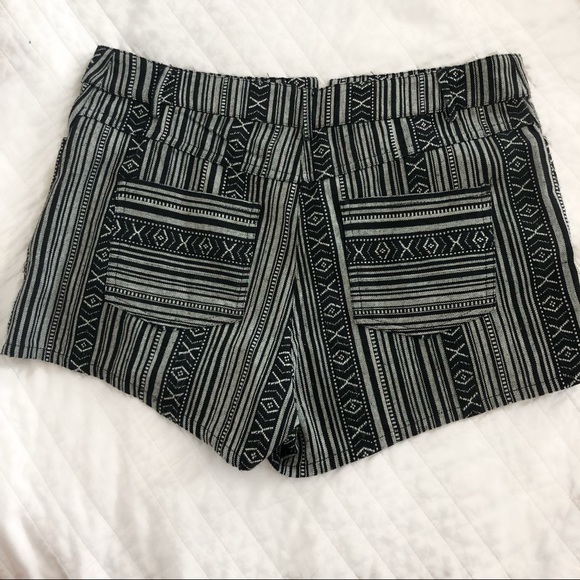 Tribal Patterned Shorts - Picture 2 of 2